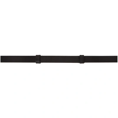 Shop Givenchy Black 4g Turnlock Belt