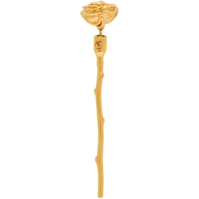 Shop Alan Crocetti Gold Rose Earring