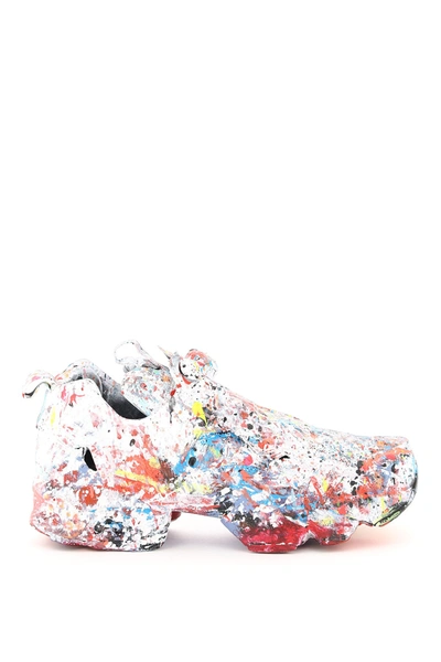 Shop Vetements Instapump Fury The Masterpiece  X Reebok In Mixed Colours