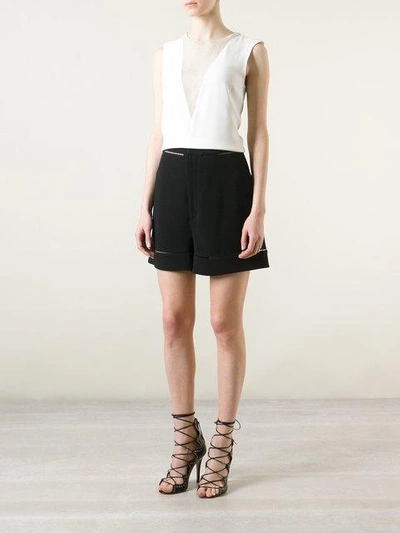 Shop Givenchy Flared Shorts