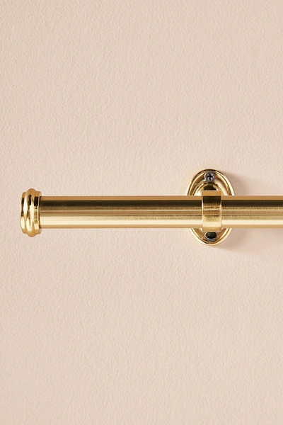 Shop Anthropologie Smithery Curtain Rod In Gold