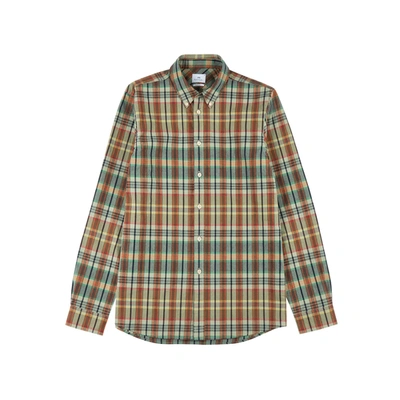 Shop Ps By Paul Smith Checked Cotton Shirt In Multicoloured