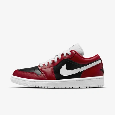 Shop Jordan Air  1 Low Women's Shoe In Gym Red,black,white