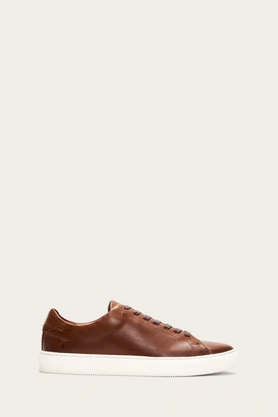 Shop The Frye Company Astor Low Lace In Caramel