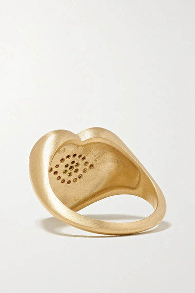 Shop Ileana Makri Golden Dawn 18-karat Gold Multi-stone Ring