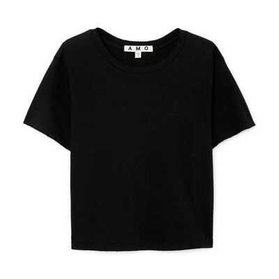 Shop Amo Babe Tee In Black