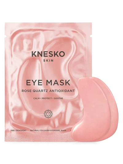 Shop Knesko Women's Rose Quartz Antioxidant Collagen Eye Mask
