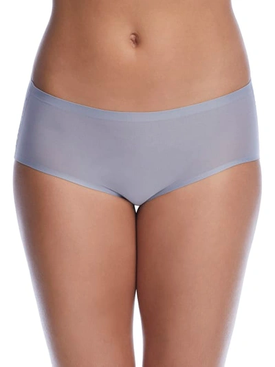 Shop Chantelle Soft Stretch Hipster In Grey Sky