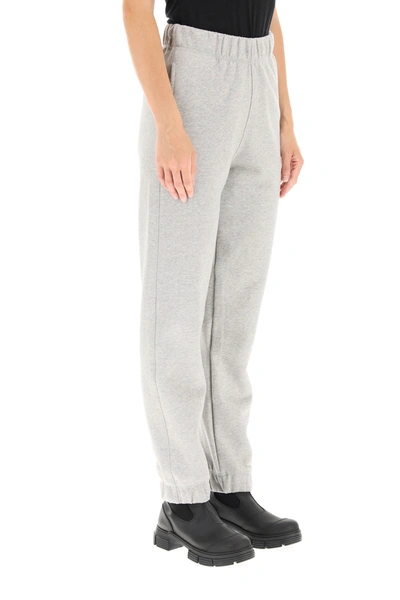 Shop Ganni Isoli Software Joggers In Grey