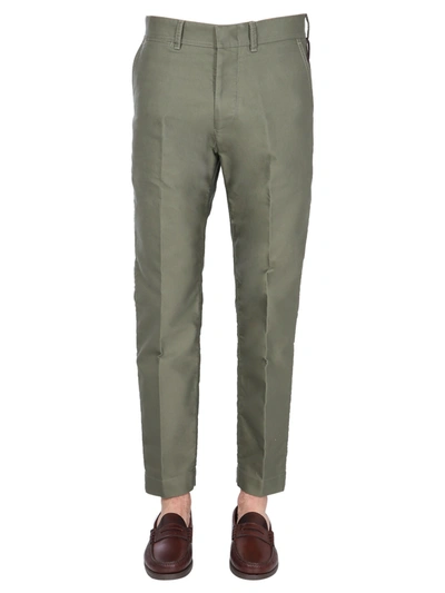 Shop Tom Ford Slim Fit Trousers In Verde
