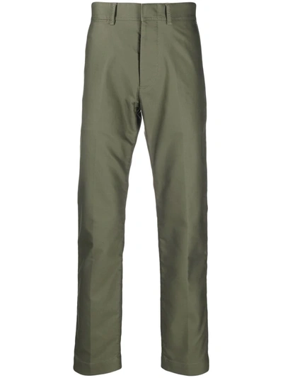 Shop Tom Ford Slim-fit Trousers In Grün