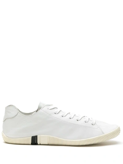 Shop Osklen Leather Arpoador Sneakers In White