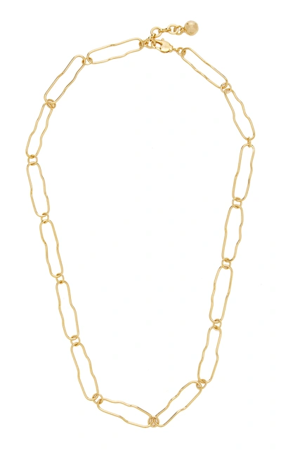 Shop Mounser Women's Dyad Chain Necklace In Gold