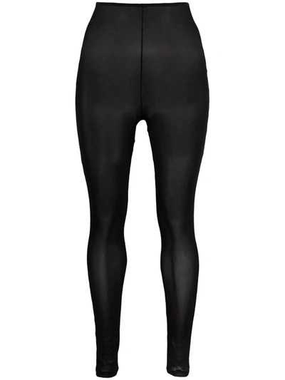 Shop Alchemy Sheer Footless Tights In Black