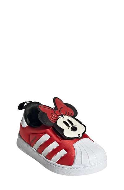 Adidas Originals Adidas Girls' Little Kids' Originals Disney Minnie Mouse  Superstar 360 Casual Shoes In Red | ModeSens