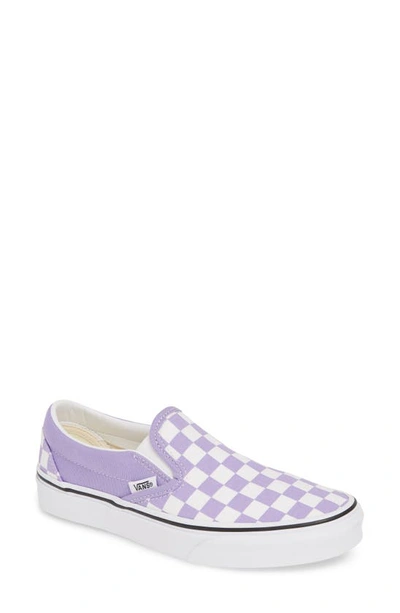 Shop Vans Classic Sneaker In Violet Tulip/ True White
