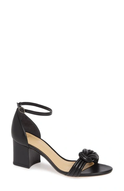 Shop Alexandre Birman Vicky Block Heel Sandal In Black Leather