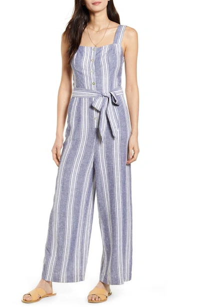 Shop Rails Kyra Stripe Jumpsuit In Seaport Stripe