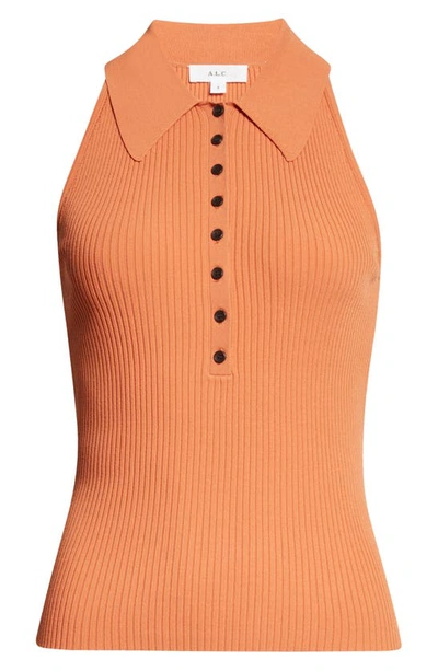 Shop A.l.c Asher Sleeveless Top In Clay