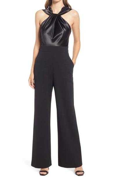 Eliza j twist wide leg sale jumpsuit