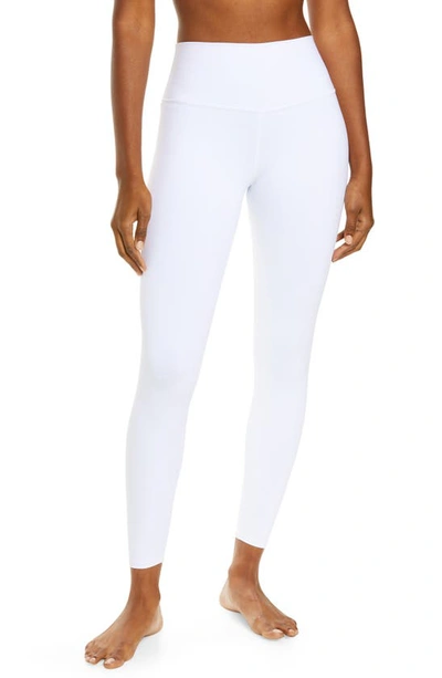 Shop Alo Yoga Airbrush High Waist 7/8 Leggings In White