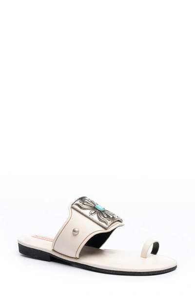 Shop Ali Macgraw Slide Sandal In Tapioca