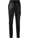 KAUFMANFRANCO panelled tapered trousers,干洗
