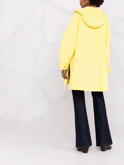 Shop Ermanno Scervino Coats Yellow