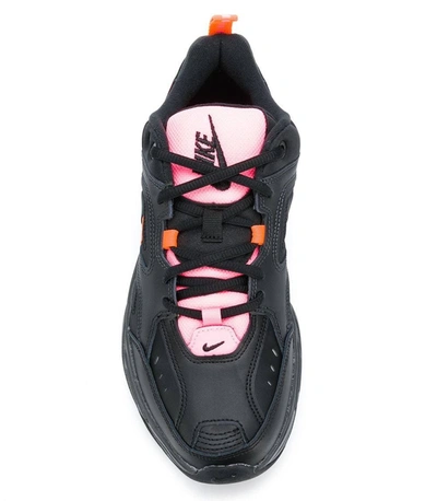 Shop Nike M2k Tekno Black/sunset Pulse Sneakers