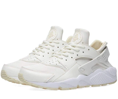 Shop Nike Air Huarache Run Sneakers In White