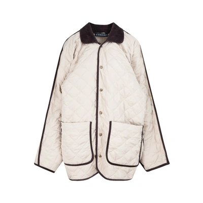 Y/project Quilted Oversized Puffer Jacket In Nude | ModeSens