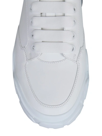 Shop Alexander Mcqueen Court Sneakers In White