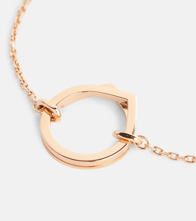 Repossi Antifer 18kt Rose Gold Bracelet In Pink