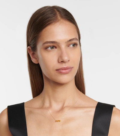 Suzanne Kalan 14kt Yellow Gold Necklace With Citrines In Gold