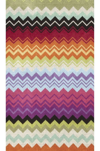 Shop Missoni Giacomo 2 Piece Bath & Hand Towel Set In Multi