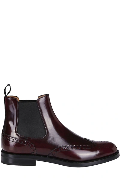 Shop Church's Ketsby Chelsea Boots In Red