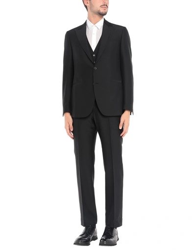 Shop Henry Brown & Son Suits In Black