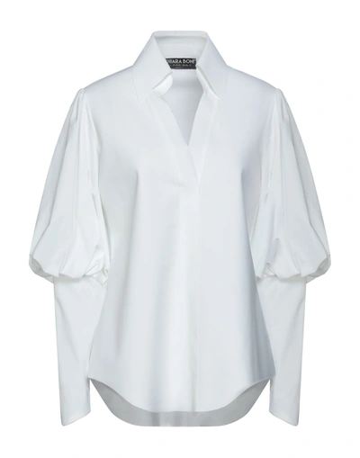 Shop Chiara Boni La Petite Robe Blouses In White
