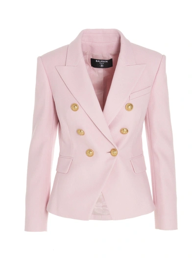 Shop Balmain Double In Pink