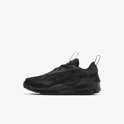 Shop Nike Air Max Bolt Little Kids' Shoes In Black,black,black