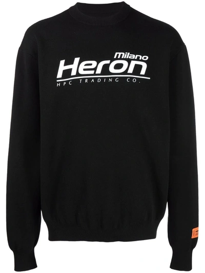 Shop Heron Preston Trading Sweatshirt In Black