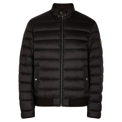 Shop Belstaff Circuit Black Quilted Shell Jacket