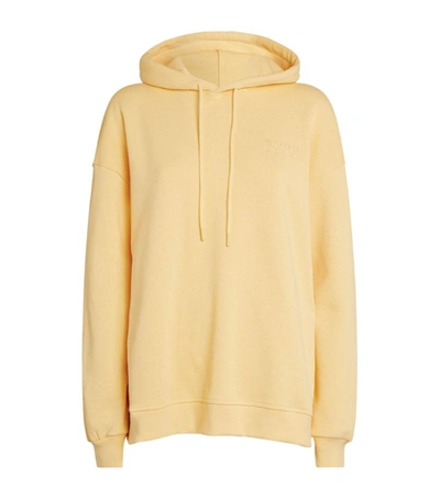 Shop Ganni Software Isoli Hoodie In Yellow