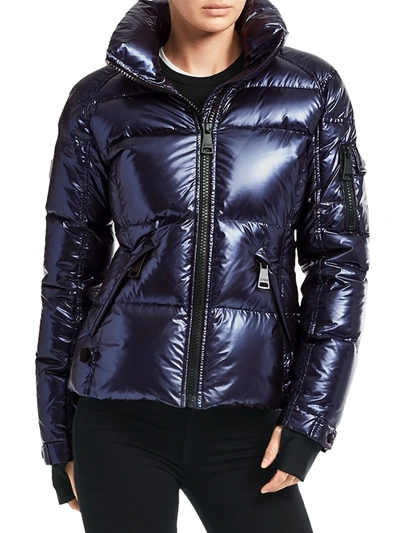 Shop Sam Freestyle Down Puffer Jacket In Moonlight