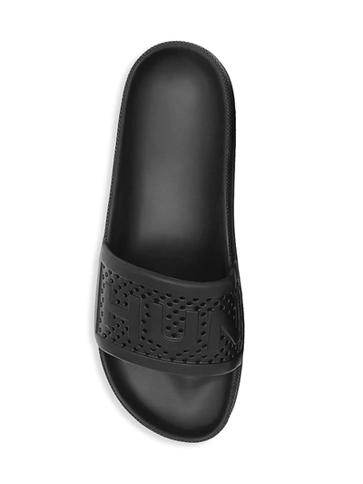 Shop Hunter Men's Original Lightweight Molded Slides In Black