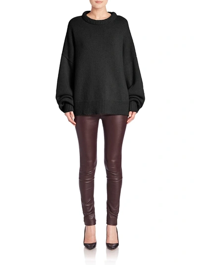 Shop The Row Women's Ophelia Wool & Cashmere Sweater In Black