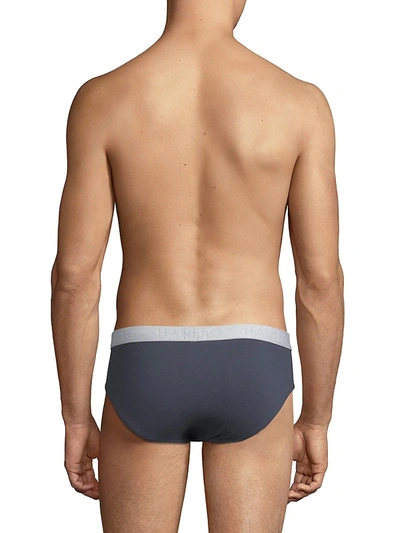 Hanro Cotton Essentials Stretch Briefs Two-pack In White