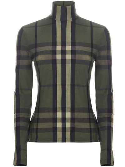 Shop Burberry Sweater In Green