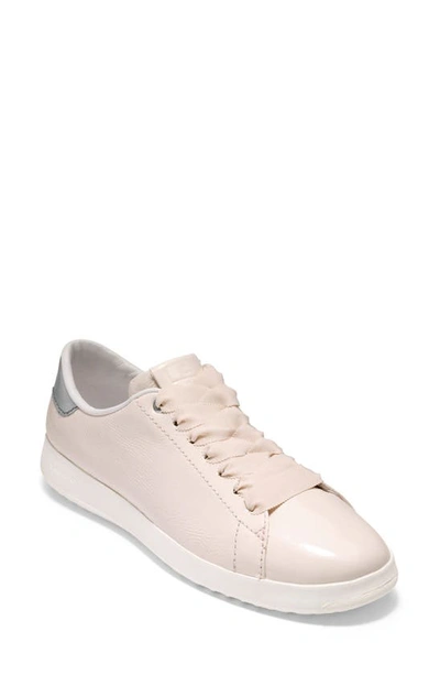Shop Cole Haan Grandpro Tennis Shoe In Peach Blush Patent