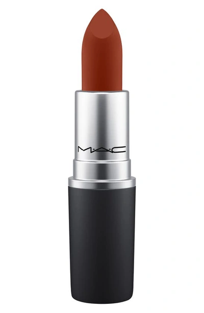 Shop Mac Cosmetics Powder Kiss Lipstick In Marrakesh-mere